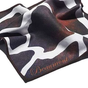 Beaumont Musical Polishing Cloth - Giraffe Design for All Instruments