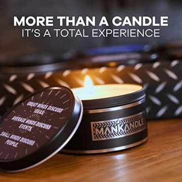 Unique Aromatherapy Candles for Men - Inspirational Gifts