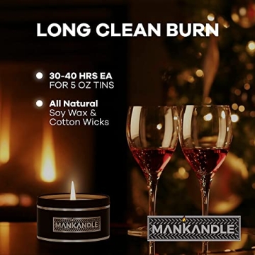 Unique Aromatherapy Candles for Men - Inspirational Gifts