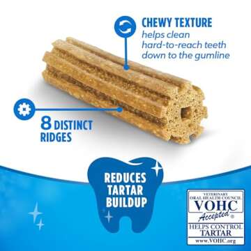 DentaLife Daily Oral Care Dog Treats for Small Dogs 5-20 lbs., Chewy Dental Treat to Freshen Breath and Fight Tartar, Chicken Flavor, 17.1 Oz., 58 Chews - 58 Ct. Pouch