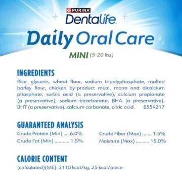 DentaLife Daily Oral Care Treats for Small Dogs 5-20 lbs