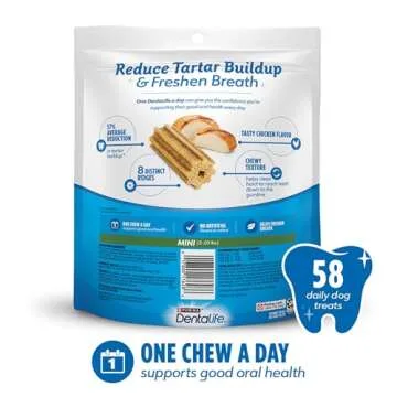 DentaLife Daily Oral Care Treats for Small Dogs 5-20 lbs
