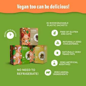 Vegan Black Bean & Mushroom Burger Patties 14 oz - Quick Prep