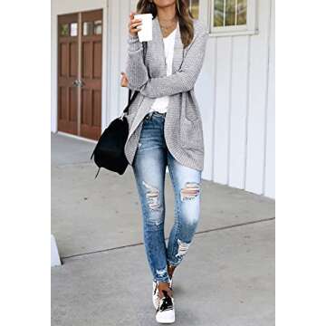 MEROKEETY Women’s Fall Cardigans - Soft & Stylish Vibe