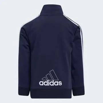 Stylish adidas Boys' Tricot Jacket & Pant Set for Active Kids