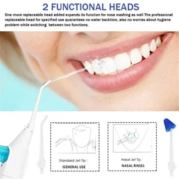 Portable Oral Irrigator Water Flosser for Travel Convenience