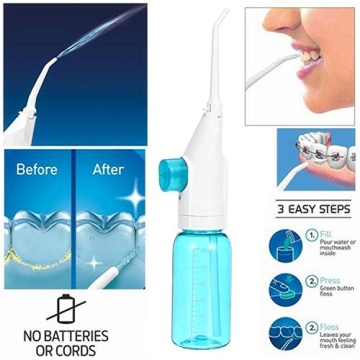 Portable Oral Irrigator Water Flosser for Travel Convenience