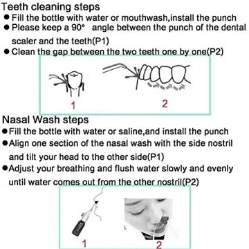 Portable Oral Irrigator Water Flosser for Travel Convenience