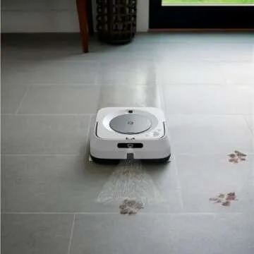 iRobot Braava Jet M6 (6110) Ultimate Robot Mop- Wi-Fi Connected, Precision Jet Spray, Smart Mapping, Works with Alexa, Ideal for Multiple Rooms, Recharges and Resumes (Renewed)