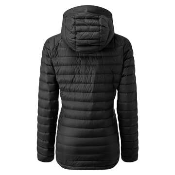 Rab Women's Microlight Alpine 700-Fill Down Hooded Puffer Jacket for Hiking & Skiing