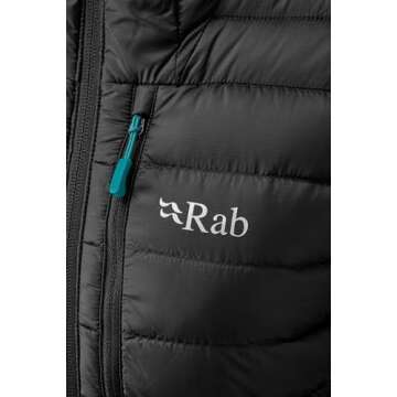 Rab Women's Microlight Alpine 700-Fill Down Hooded Puffer Jacket for Hiking & Skiing