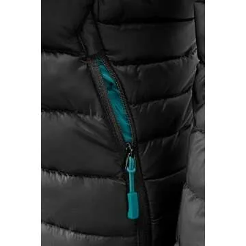 Rab Women's Microlight Alpine 700-Fill Down Hooded Puffer Jacket for Hiking & Skiing