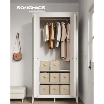 SONGMICS 11-Inch Storage Cubes Set of 8 Durable Bins