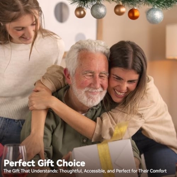 FXWONTY Wireless Headphones for TV, Clear Sound for Seniors with 65H Battery Life