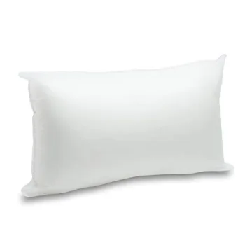 Foamily Throw Pillow Insert 12 x 20 inch Hypoallergenic 100% Virgin Fiber Lumbar Bed, Sofa, Couch De...