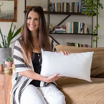 Foamily 12x20 Hypoallergenic Throw Pillow Insert