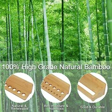 Wokyy Wall Mounted Tool Organizer for Screwdrivers and Pliers