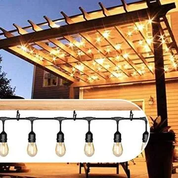 BEHENO 8 PCS Q-Hanger for Outdoor String Lights and More