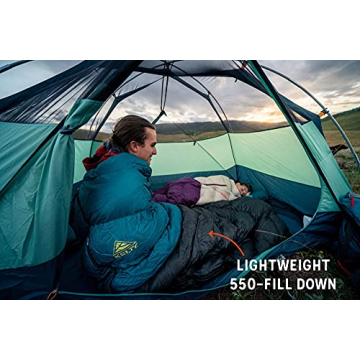 Kelty Galactic Down Sleeping Bag for Ultimate Comfort Outdoors