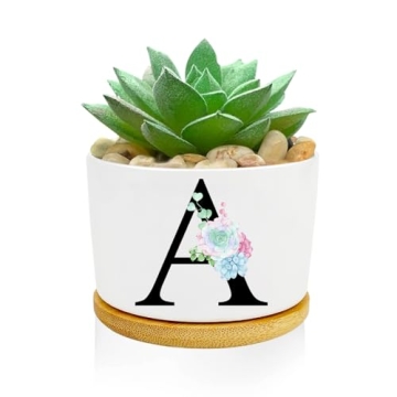 Personalized Initial Plant Pots for Plant Lovers - Unique Gifts