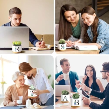 Personalized Initial Plant Pots - Perfect Gifts for Plant Lovers