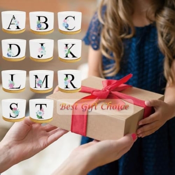 Personalized Initial Plant Pots - Perfect Gifts for Plant Lovers