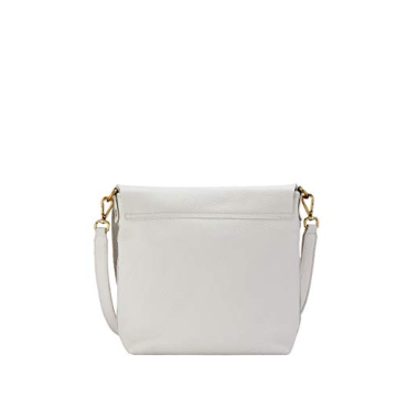 Elegant GiGi New York White Andie Crossbody Bag