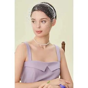 Stunning BABEYOND 1920s Flapper Fascinator for Women