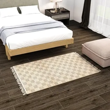 Stylish 3x5 Ft Handmade Jute Rug for Versatile Home Use