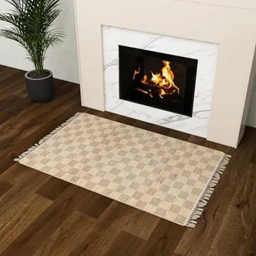Stylish 3x5 Ft Handmade Jute Rug for Versatile Home Use