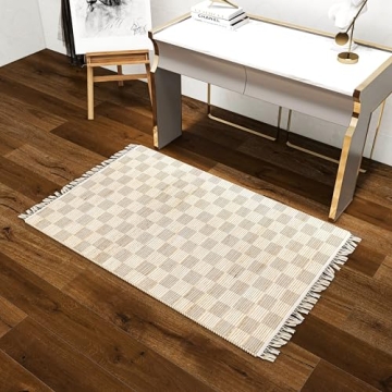 Stylish 3x5 Ft Handmade Jute Rug for Versatile Home Use