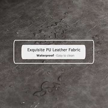 PHI VILLA Gold Bar Stools Set of 3 - Counter Stools for Kitchen Island, Counter Height Barstools Set of 3