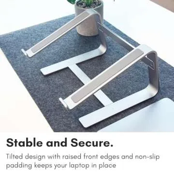 Universal Macally Macbook Stand - Stylish and Sturdy Laptop Riser