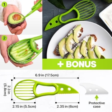 Umien Granite Mortar Pestle Set 3.5-Cup 8-Inch Avocado Tool