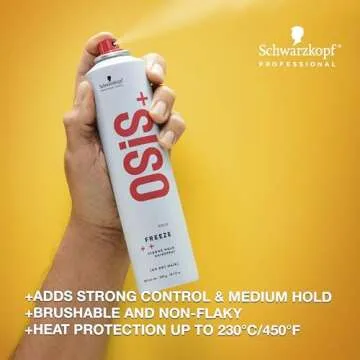 OSiS+ Freeze Medium Hold Hairspray for All Day Style