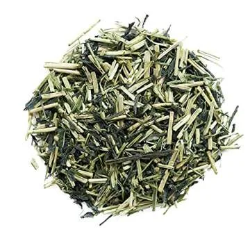 Ocha & Co. Organic Kukicha Twig Tea - Organic Green Tea from Stems & Leaf - Loose Leaf Japanese Green Tea - Nutty, Honey and Citrus Taste Twig Tea,100g/3.5oz