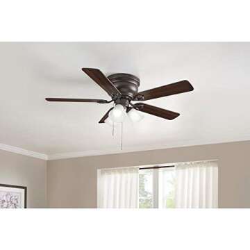 Stylish Birsppy Clarkston II 44" LED Ceiling Fan