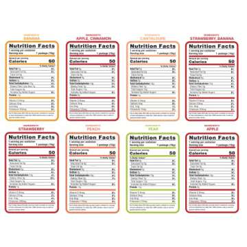 Nature's Turn Freeze-Dried Fruit Snacks, Mega Variety Pack of 16 (0.53 oz Each)