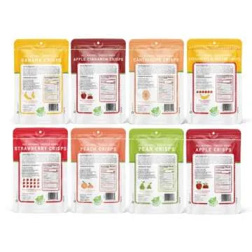 Nature's Turn Freeze-Dried Fruit Snacks, Mega Variety Pack of 16 (0.53 oz Each)