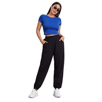 Shop Romwe Women's Crop Top - Stylish Summer Tee