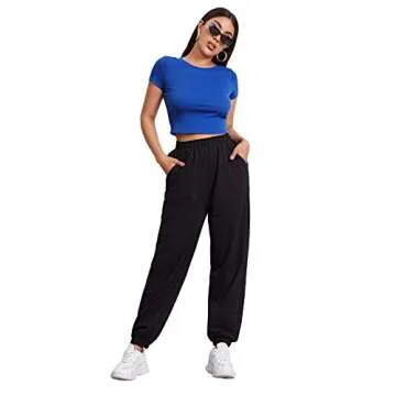 Shop Romwe Women's Crop Top - Stylish Summer Tee