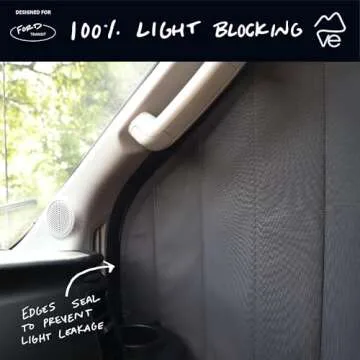 VanEssential Insulated Blackout Covers for Ford Transit