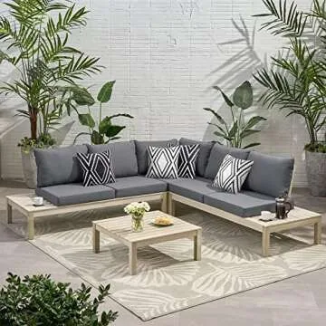 Adabana Outdoor Waterproof Pillow Covers for Patio Style