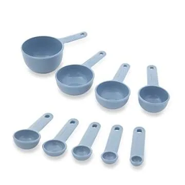 KitchenAid Universal Easy To Read Measuring Cup and Spoon Set with Soft Grip Handle for Maximum Cont...