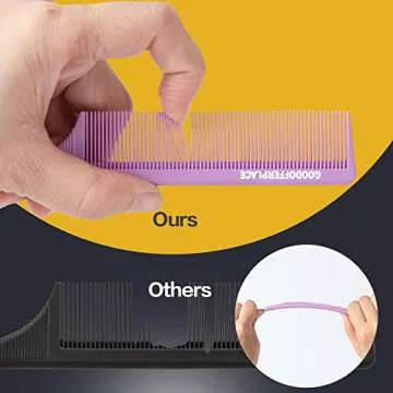 Goodofferplace 3 PCS Rat Tail Combs Parting Rattail Combs Teasing Fine Tooth Comb with Metal Pick for Curly Hair,Detangling Combs for Women,Parting Combs for Braiding,Styling Hair(Pink Purple Green)