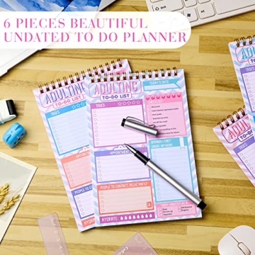 Bright Glenmal Adulting Note Pad for Daily Task Management