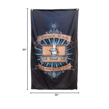 Calhoun Fantastic Beasts and Where to Find Them Wall Banner (30" by 50") (Newt's Briefcase)