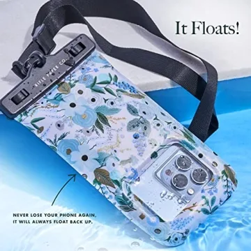 Rifle Paper Co. Waterproof Phone Pouch for iPhones