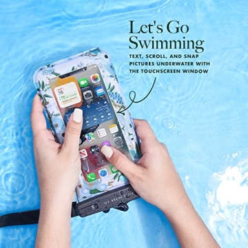 Rifle Paper Co. Waterproof Phone Pouch for iPhones