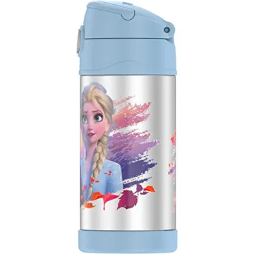 THERMOS FUNTAINER 12oz Kids Straw Bottle Frozen 2